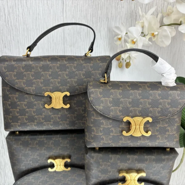 Celine Small Chain Top Handle Bag Style 0135