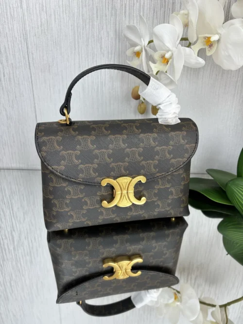 Celine Small Chain Top Handle Bag Style 0135