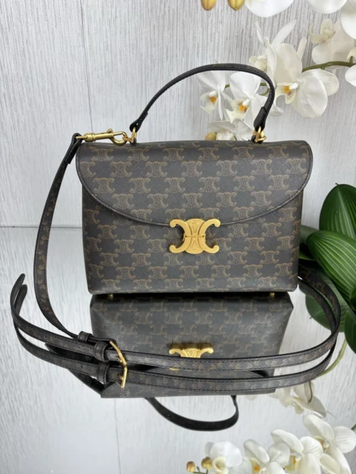 Celine Small Chain Top Handle Bag Style 0135