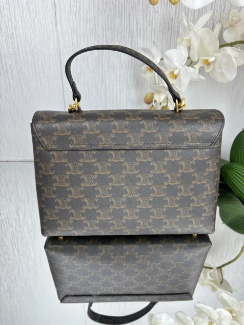 Celine Small Chain Top Handle Bag Style 0135