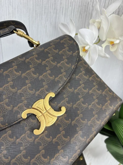 Celine Small Chain Top Handle Bag Style 0135