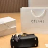 Celine Nino Leather Top Handle Bag