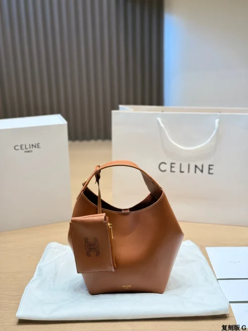 Celine Small Leather Card Holder