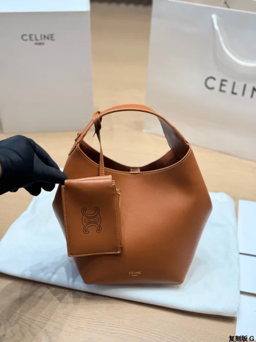 Celine Small Leather Card Holder