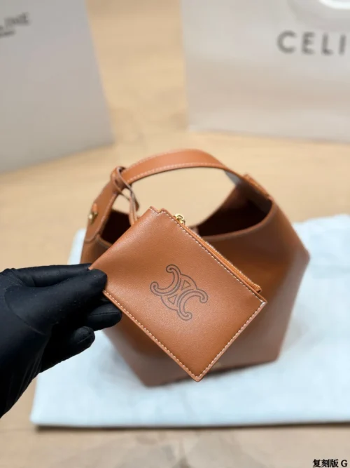 Celine Small Leather Card Holder