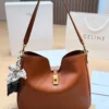 Celine Brown Calfskin Handbag