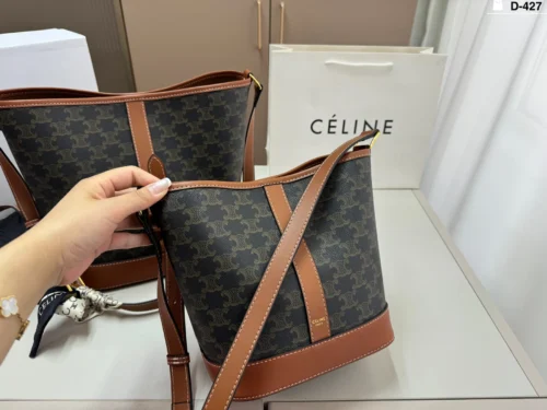 Celine Monogram Bucket Bag Style 0154