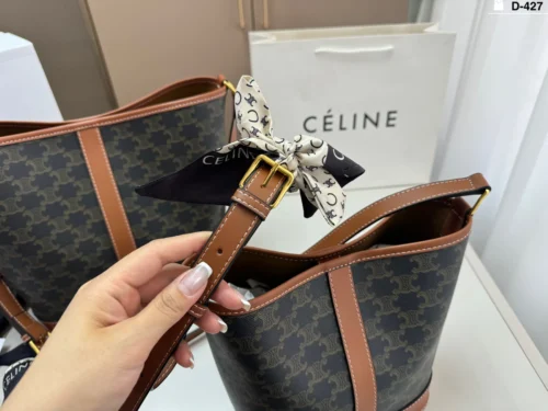 Celine Monogram Bucket Bag Style 0154