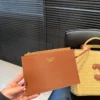Celine Cabas Woven Crossbody Bag