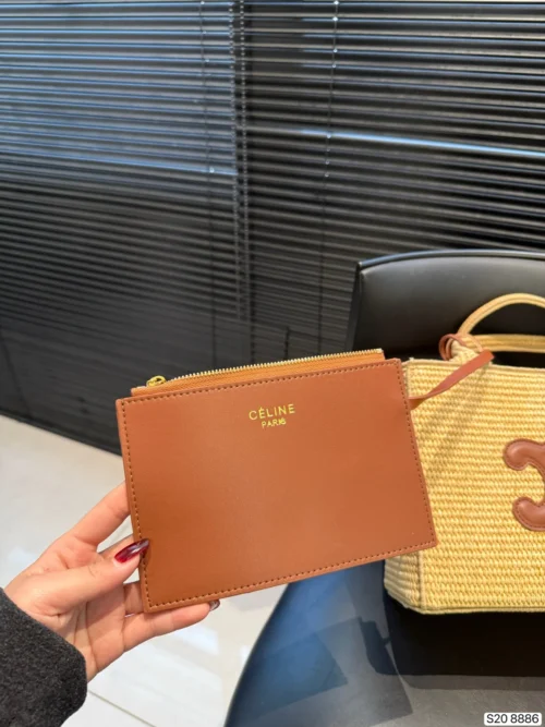 Celine Cabas Woven Crossbody Bag
