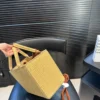 Celine Cabas Woven Crossbody Bag