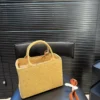 Celine Cabas Woven Crossbody Bag