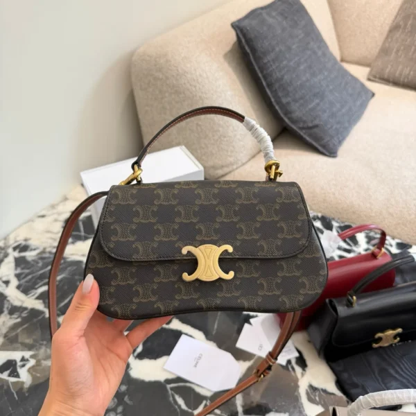 CELINE0176-01 Celine Triomphe Crossbody Bag Style 0176
