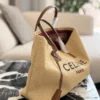 Celine Raffia Tote Bag 37x31cm