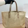 Celine Raffia Tote Bag 40x31cm