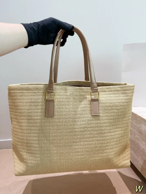 Celine Raffia Tote Bag 40x31cm