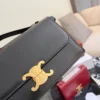 Celine Triomphe Gold Calfskin Handbag