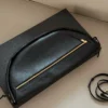 Celine Triomphe Black Messenger Bag