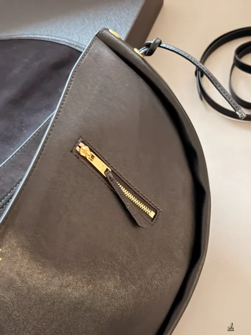 Celine Triomphe Black Messenger Bag