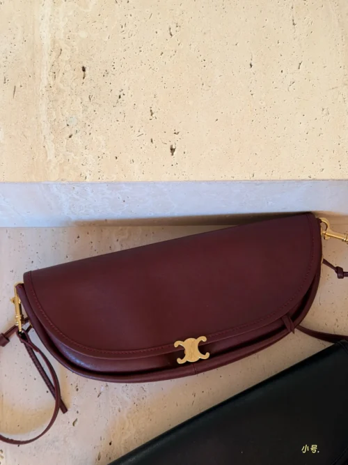 Celine Triomphe Small Calfskin Messenger Bag