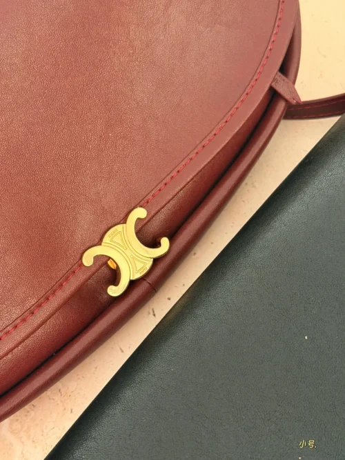 Celine Triomphe Small Calfskin Messenger Bag
