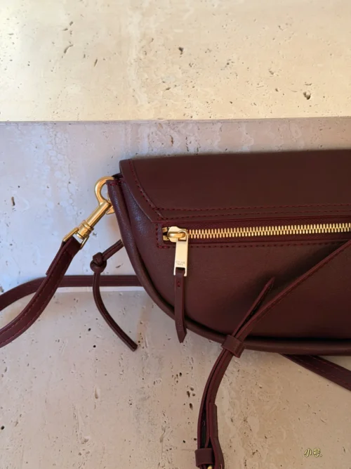 Celine Triomphe Small Calfskin Messenger Bag