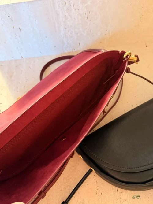 Celine Triomphe Small Calfskin Messenger Bag