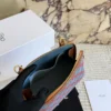 Celine Triomphe Monogram Denim Clutch Bag