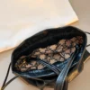 Celine Black Lambskin Bag Style 0194