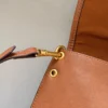 Celine Triomphe Black Calfskin Messenger Bag