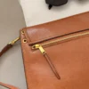 Celine Triomphe Black Calfskin Messenger Bag