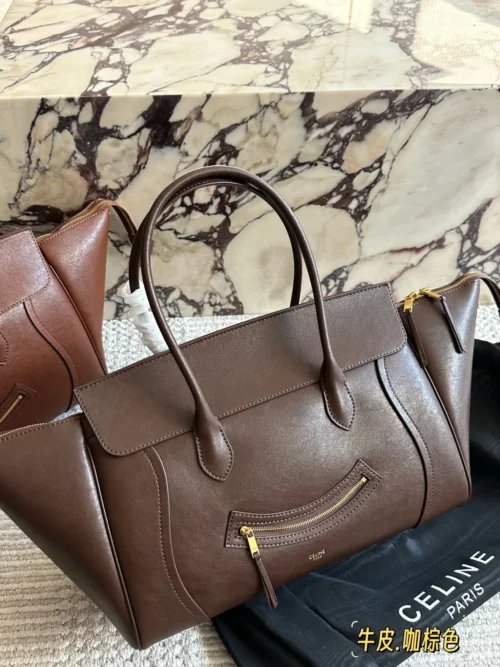 Celine Luggage Leather Bag