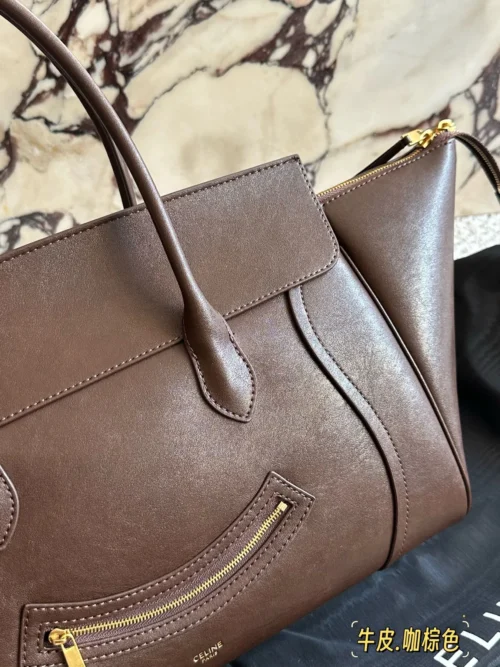 Celine Luggage Leather Bag