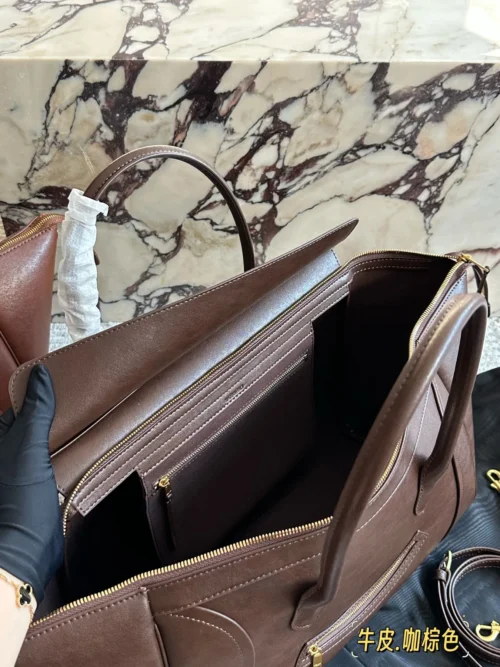 Celine Luggage Leather Bag