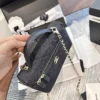 Chanel Brown Leather Top Handle Bag