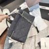 Chanel Brown Leather Top Handle Bag