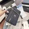 Chanel Brown Leather Top Handle Bag