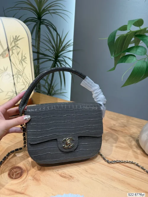 Chanel Chain Top Handle Bag