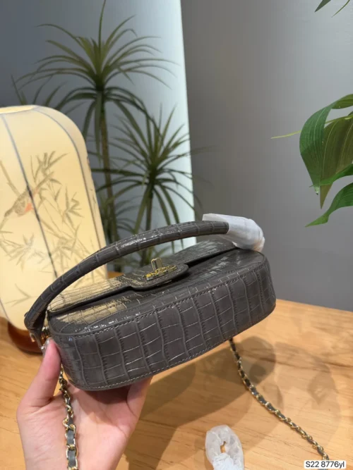 Chanel Chain Top Handle Bag