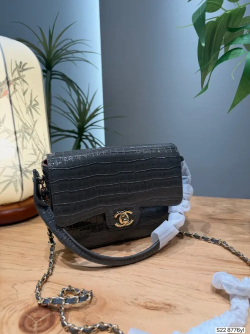 Chanel Chain Top Handle Bag