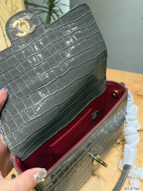 Chanel Chain Top Handle Bag