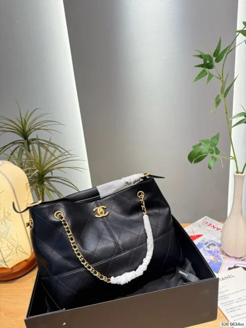 Chanel Lambskin Tote Bag