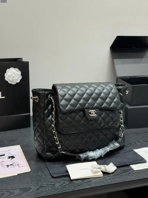 Chanel Classic Flap Oversized Quilted Leather Tote Bag