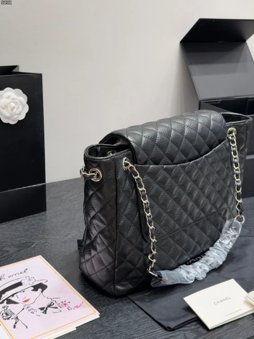 Chanel Classic Flap Oversized Quilted Leather Tote Bag