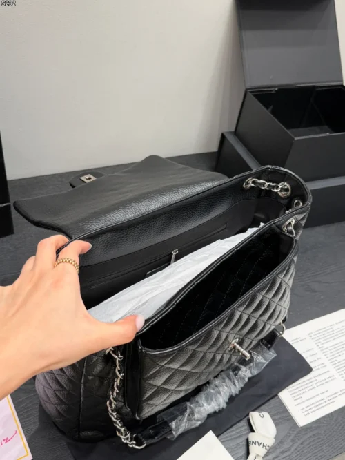 Chanel Classic Flap Oversized Quilted Leather Tote Bag