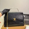 Chanel Chanel 25 Gold Chain Leather Crossbody Bag