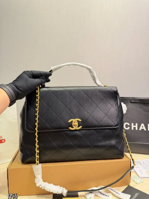 Chanel Chanel 25 Gold Chain Leather Crossbody Bag