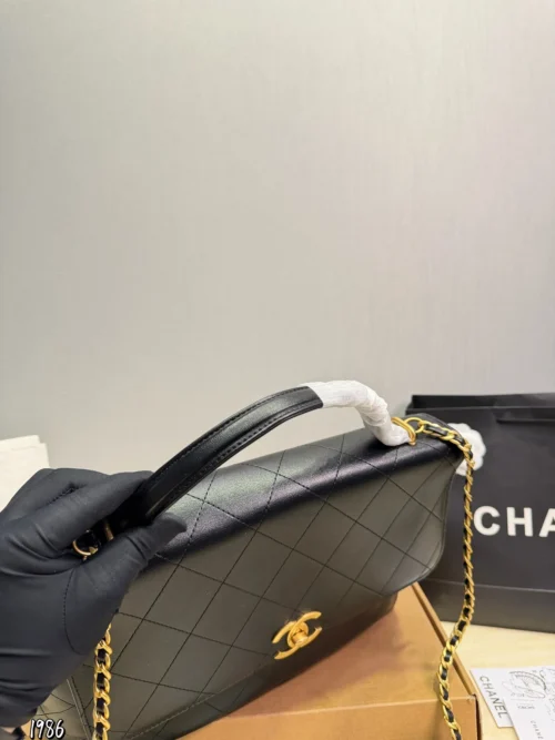 Chanel Chanel 25 Gold Chain Leather Crossbody Bag
