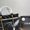 Chanel Classic Flap Black Quilted Leather Tote Bag