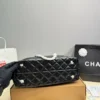 Chanel Classic Flap Black Quilted Leather Tote Bag